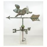 Leaping Pig Weathervane