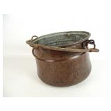 Copper & Wrought Iron Pail