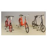 Lot of 3 Early Child's Bicycles.