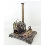 Early Pressed Steel Steam Toy