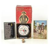 Hopalong Cassidy Alarm Clock Lot