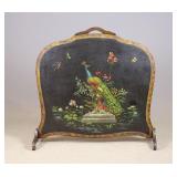 Hand Painted Fireplace Screen