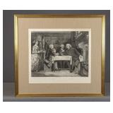 19th c. Historical Steel Engraving