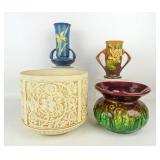 Roseville Vases Lot
