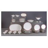 Bavarian German Porcelain Dinner Set