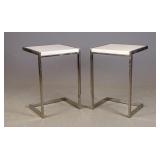 Pair of Modern Lamp Tables