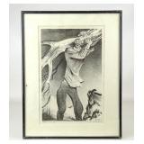 William Groper Lithograph