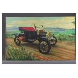 Oil Painting; Ford Model T