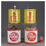 Kendell Oil Tins