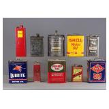 Oil Tins Lot
