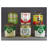 Oil Tins Lot