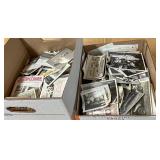 Two Boxes Of Race Related Photos From 1940'S