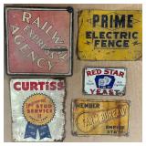 Five Advertising Signs