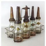 Oil Bottles in Carrier