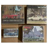 Four Chevrolet Dealer Albums