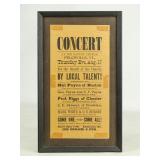 19th c. Broadside
