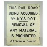 Railroad Sign