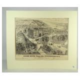 19th c. Print Cooperstown N.Y.