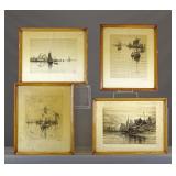 19th c. Etchings