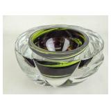 Leon Applebaum Art Glass Bowl