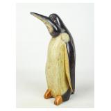 Folk Art Carved Penuin