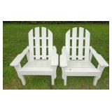 Pair of Adirondack Chairs