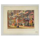 Print 'Hardware' Signed Dickinson Bros.