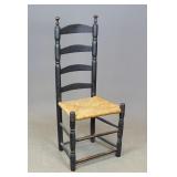 18th c. New England Ladderback Chair