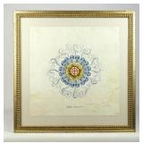 18th c. Jellyfish Print