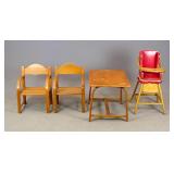 Child's Table & Chairs