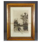 Emil Milo Pencil Signed Print