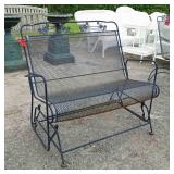 Wrought Iron Glider