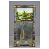 19th c. Federal Mirror