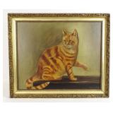 Painting: Portrait of a Cat