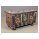 19th c. Continental Blanket Box