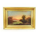 Painting: 19th c. Hudson River School