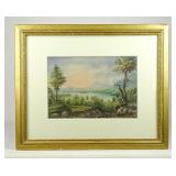 Painting: Pastel Landscape