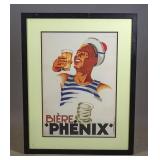 Poster 'BIERE PHENIX'