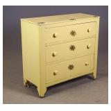 19th c. Cottage Pine Chest