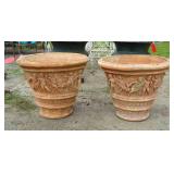 Pair Terracotta Urns