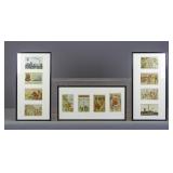 Framed Trade Cards