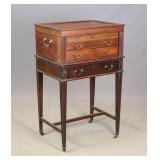Silver Chest on Stand