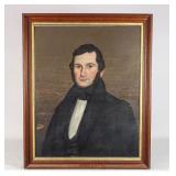 Painting: 19th c. Portrait of a Gentleman