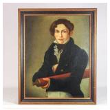 Painting: 19th c. Portrait of a Gentleman