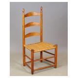 19th c. Ladderback Chair