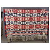 19th c. Eagle Coverlet