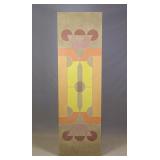 Sand Painted Door