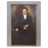 Painting: Large Portrait of a Gentleman