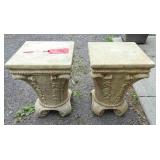 Pair Composition Plinths