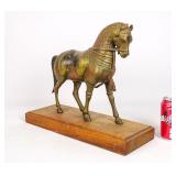 Brass Asian Horse